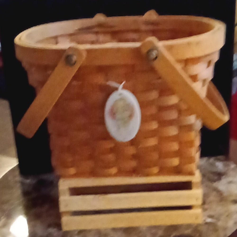Precious Moments Wicker Basket